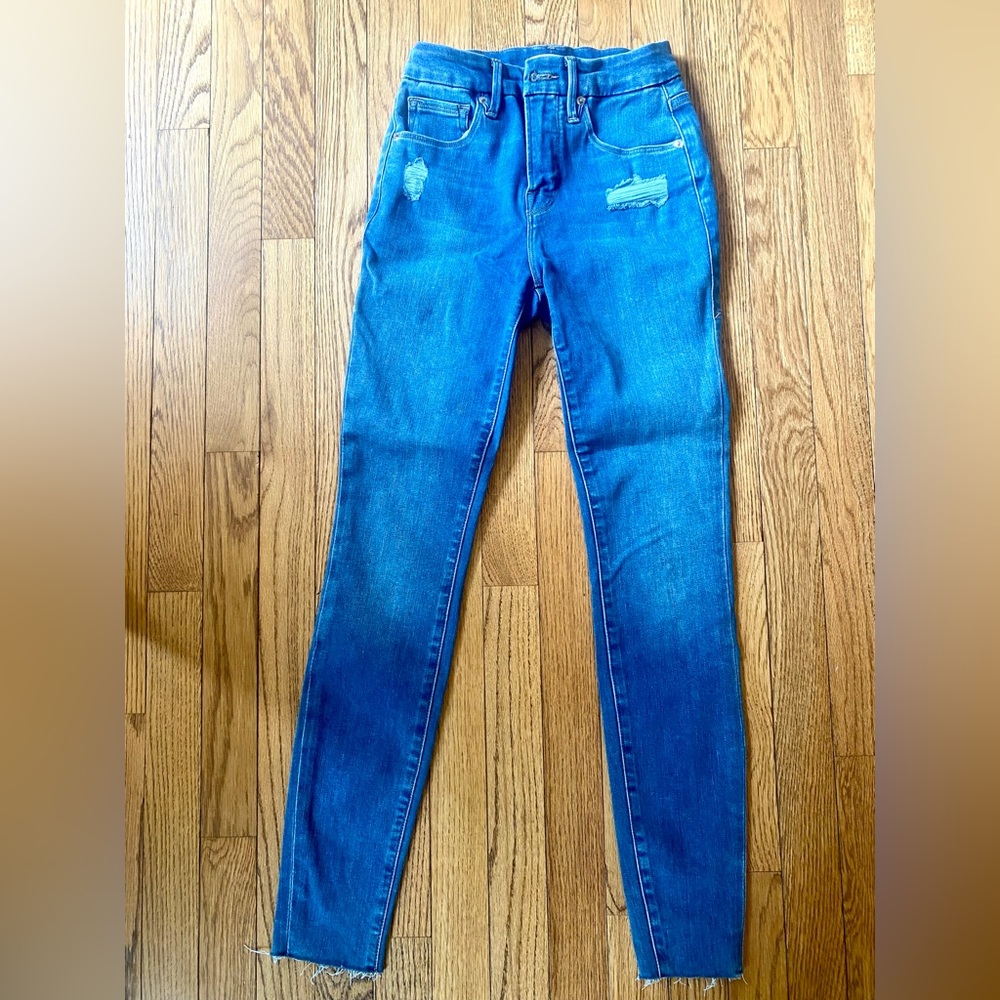 Good American Good Legs Raw Edge, 0/25